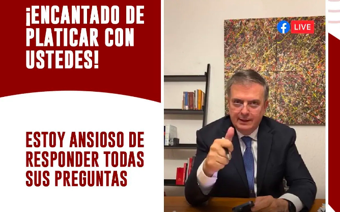 Ebrard comparte su número de WhatsApp para estar en contacto con la ciudadanía rumbo a 2024