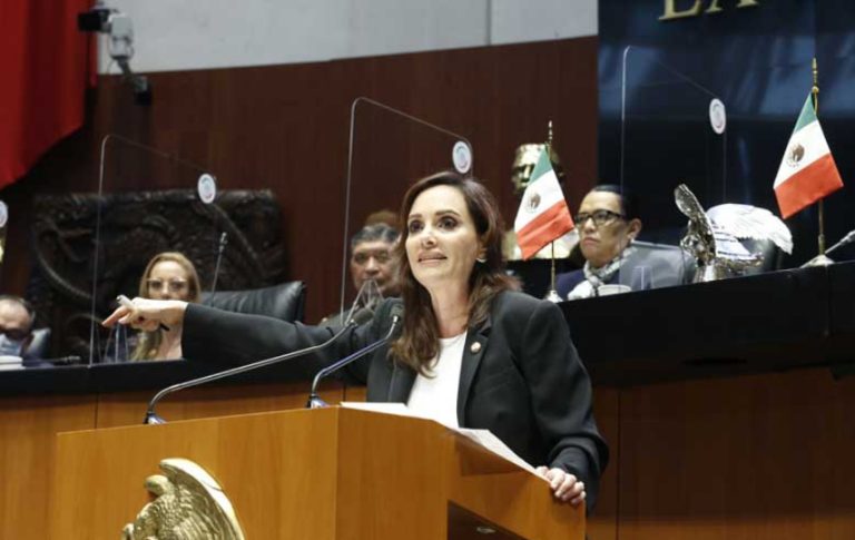 Lilly Téllez pide que AMLO rinda informe sobre seguridad ante el Senado