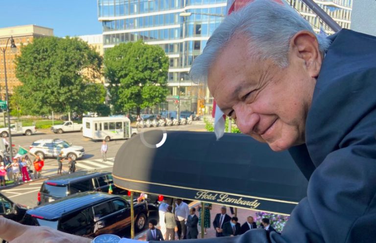 Desde Washington, AMLO promete defender a los migrantes: “recordaré que son seres excepcionales”