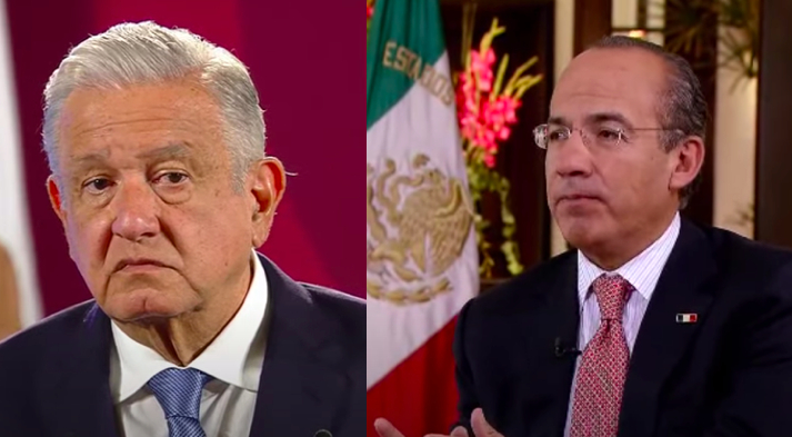 AMLO exhibe pensión de Calderón y acusa que era “de las más altas del mundo”