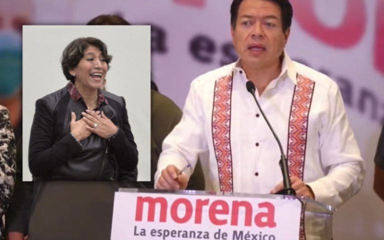 Mario Delgado asegura que Delfina Gómez va por la revancha: “no nos volverán a robar”