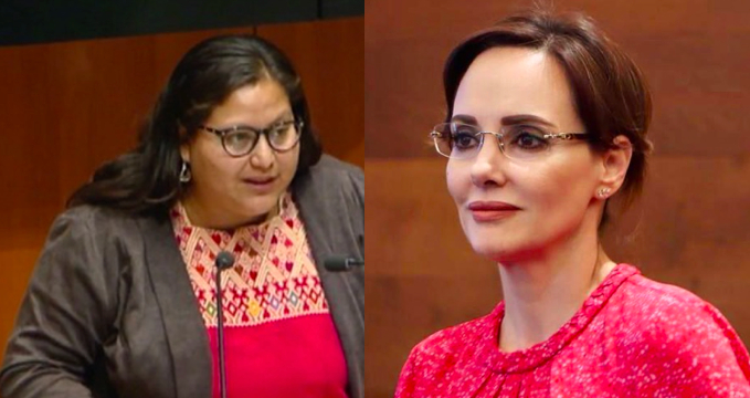 Lilly Téllez cuestiona a Citlalli Hernández; la califica de “lambiscona y cobarde”