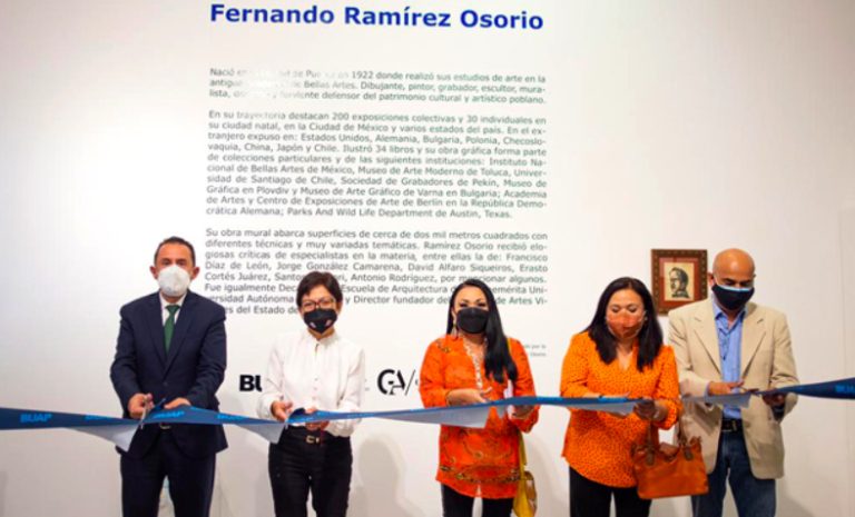 Inaugura BUAP la exposición “Huellas en el Tiempo”; acude la Rectora Lilia Cedillo