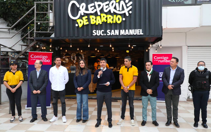 Inauguran 8º sucursal de Crepería de Barrio gracias al esquema “Apertura a la Palabra”