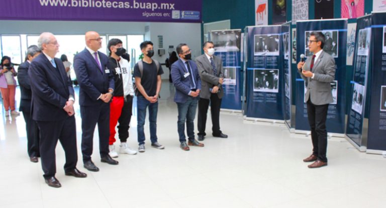 Inauguran la exposición “Todo lo que atesoras; por un mundo libre de armas nucleares” en la BUAP