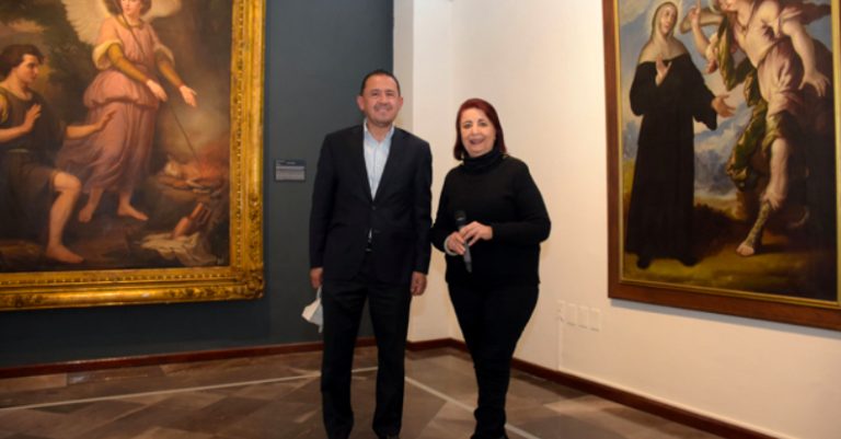 Inauguran en el Museo Universitario la exposición “La Corte Celestial. Una mirada de los insignes maestros”
