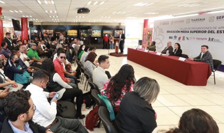 SEP Tlaxcala celebra el taller “Progresiones de Aprendizaje de Educación Media Superior”