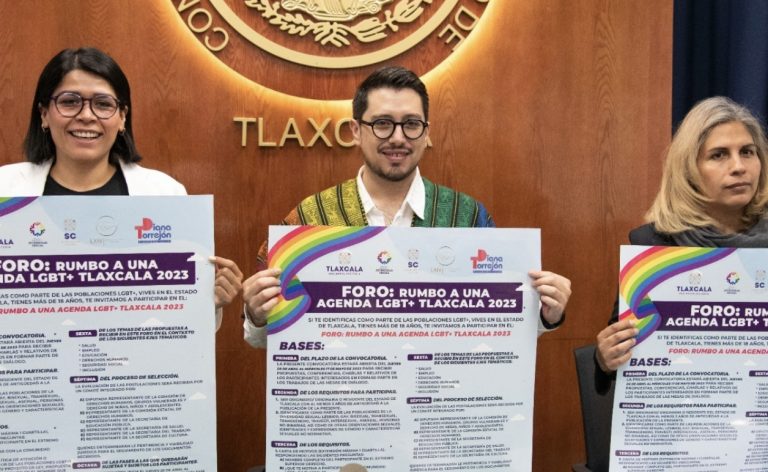 La 4T en Tlaxcala presenta convocatoria “rumbo a una agenda LGBT+ 2023”