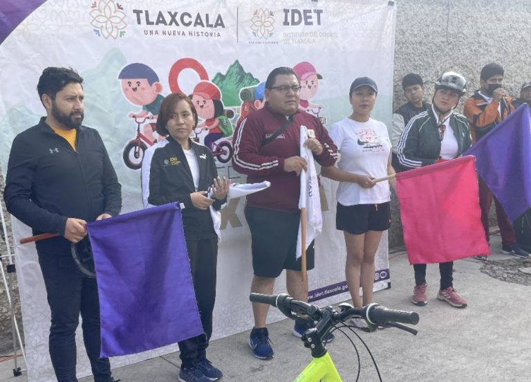 Acuden más de 200 tlaxcaltecas al “Biciteando”