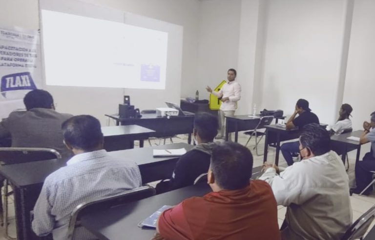 Realizan capacitaciones a concesionarios para adherirse a la plataforma ‘Tlaxi’
