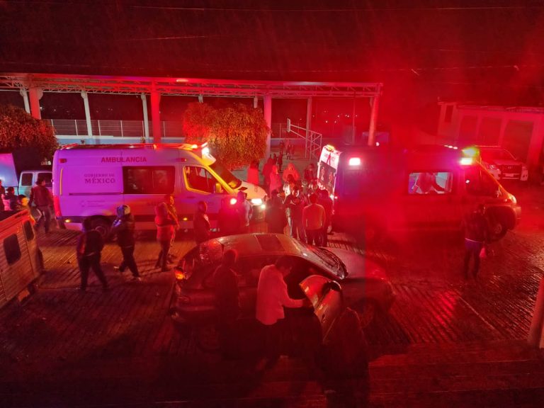 Atienden explosión en Tetlatlahuca