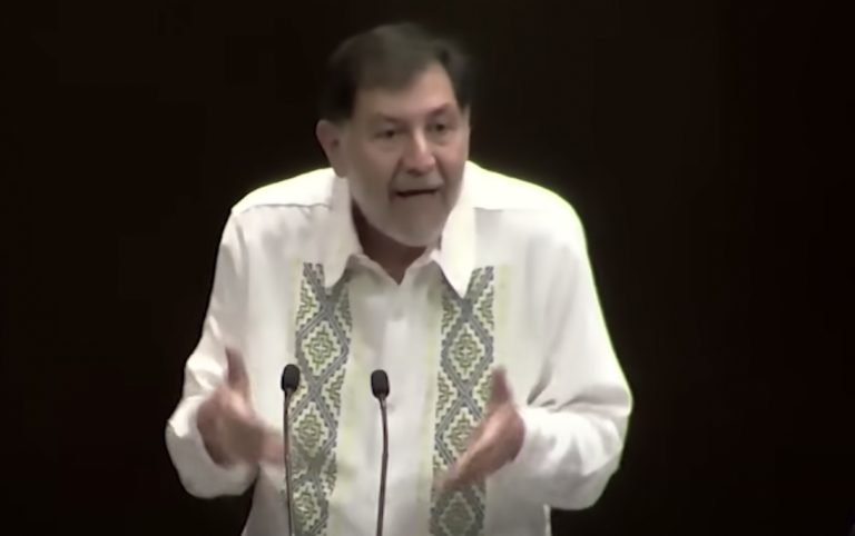 Noroña acusa que Calderón está buscando apoyo de EE.UU para dar un golpe de Estado en México