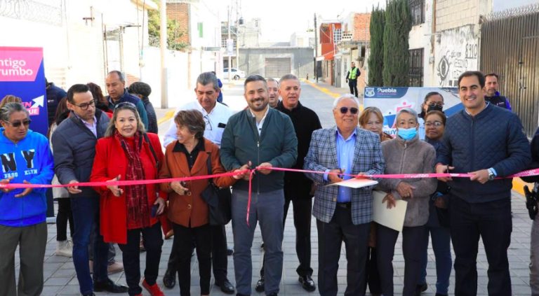 Inauguran 4 calles rehabilitadas del programa “Construyendo contigo”