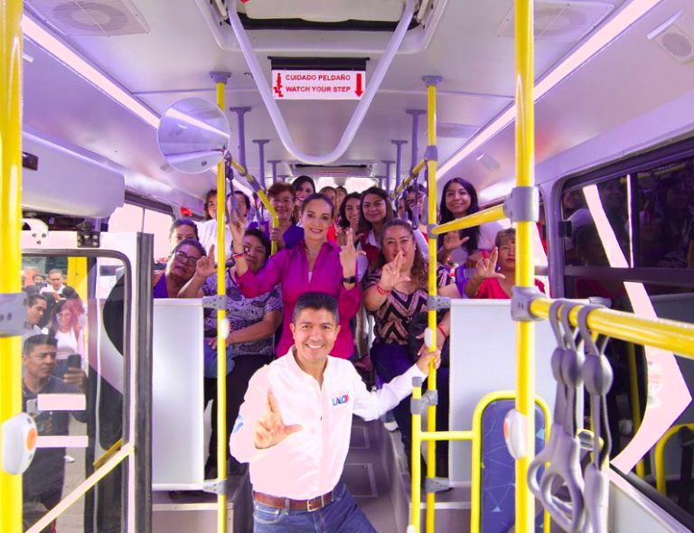 En mi gobierno, las mujeres se transportarán de manera segura porque contarán con el Transporte Rosa: Eduardo Rivera