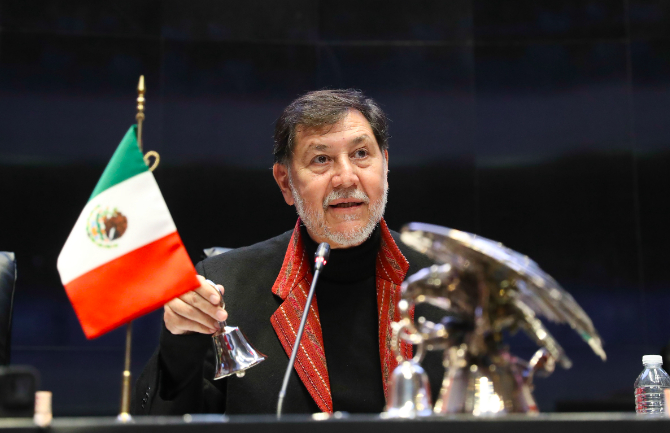 Noroña asegura que como presidente del Senado no caerá en provocación “van a conocer otra faceta de mi”