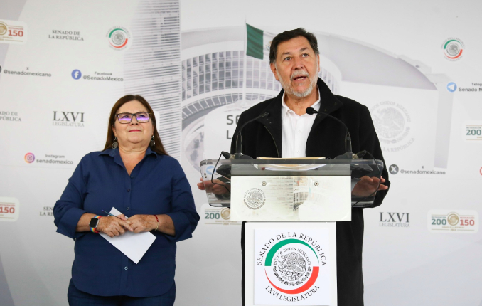 Noroña confirma que ya inició el proceso de reforma al Poder Judicial en el senado “ya tenemos los dos tercios para aprobarla”