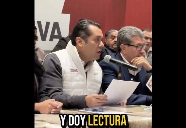 Gutiérrez Luna acusa de “traición a la patria” a partidos que no quisieron respaldar a la 4T frente a Trump   