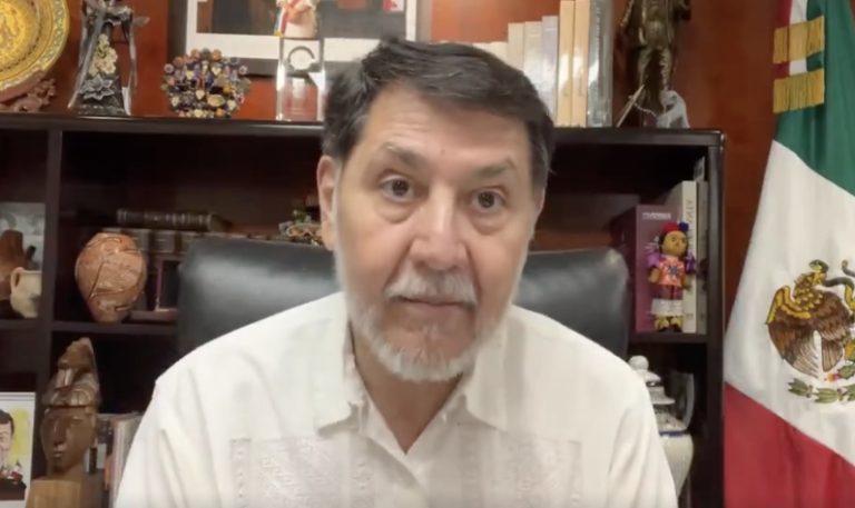 Noroña acusa que críticos no “aguantan que un plebeyo como él esté en la presidencia del Senado: “traen un campañon”, dice