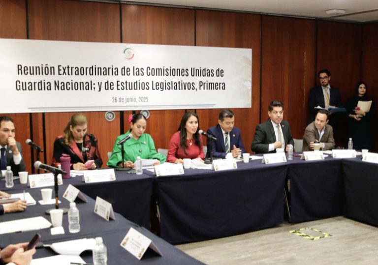 Avanza en el Senado militarización de la Guardia Nacional