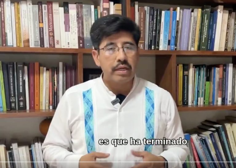 Virtual próximo ministro presidente de la SCJN Hugo Aguilar manda mensaje a la opinión pública: “Llegó el día en que los pueblos indígenas pueden decidir”, dice