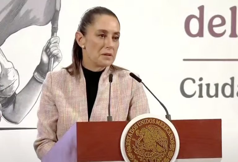 Sheinbaum corrige a Nahle por muerte de maestra Irma: “todo homicidio es lamentable”   