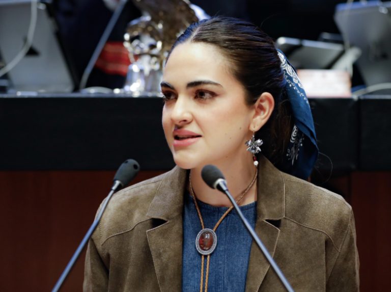 Andrea Chávez rechaza que “abrazos, no balazos” haya sido la estrategia de seguridad: “era una forma de comunicar la estrategia de la 4T”, dice