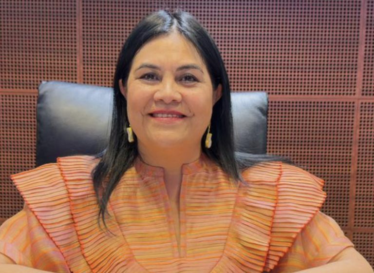 Senadora de morena justifica defensa del narco gobernador Rocha Moya: “justicia no se dicta desde el extranjero”, dice
