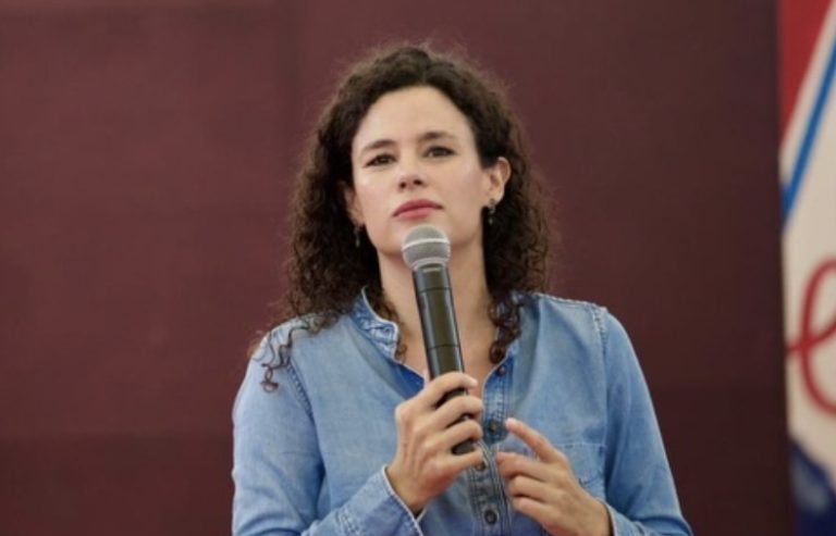 Luisa Alcalde presume haberle cumplido a Morena: “me voy feliz”, dice