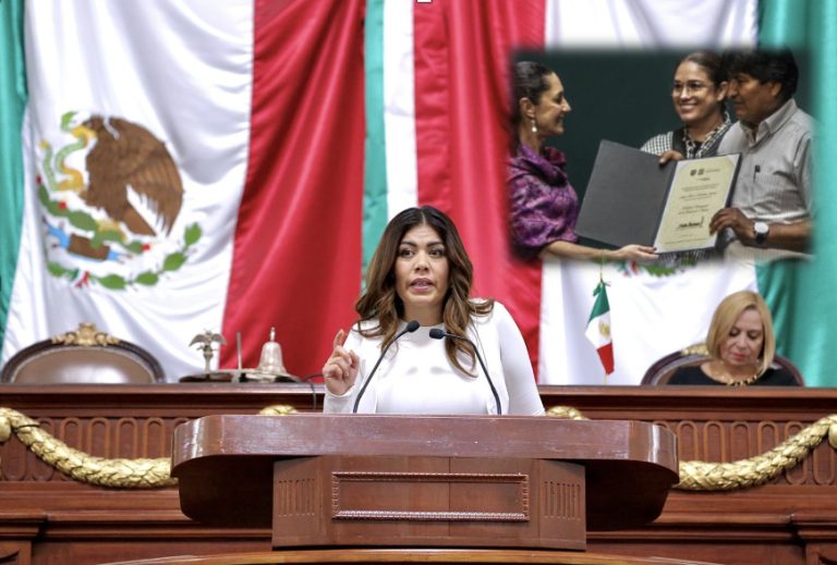 PAN exige el retiro del nombramiento de “Huésped Distinguido” que le dio Sheinbaum a Evo Morales