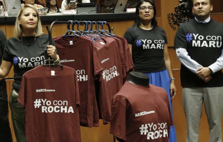 Senadores panistas retan a morenistas a ponerse la playera de #YoConRocha