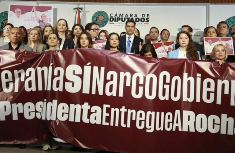 PAN formaliza solicitud de juicio político contra narco gober de Morena en Sinaloa   