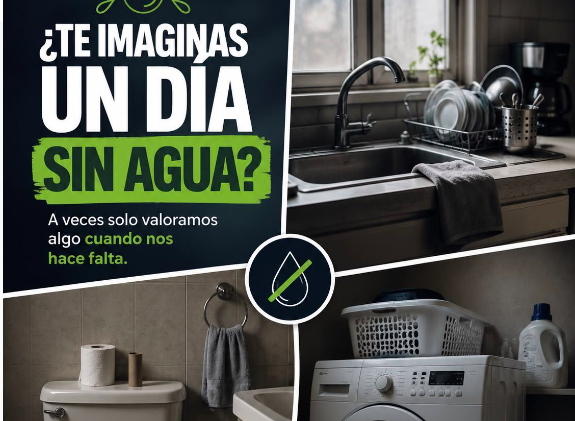 ¿Te imaginas un día sin agua?