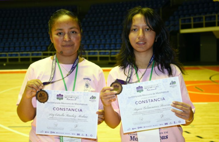 Gana BUAP bronce en Quinto Concurso Nacional Femenil de la Olimpiada Mexicana de Matemáticas