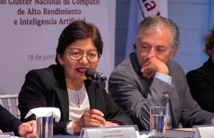 Firma BUAP Carta Intención del Clúster Nacional de Cómputo de Alto Rendimiento e Inteligencia Artificial