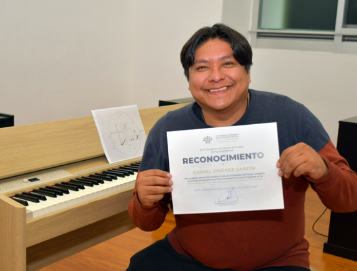Arte e historia se fusionan en partitura conmemorativa por la fundación de Puebla