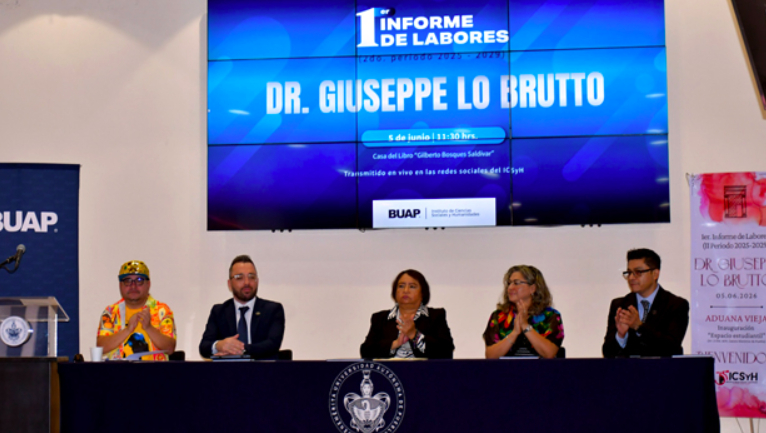 Rinden Primer Informe de Labores en el Instituto de Ciencias Sociales y Humanidades