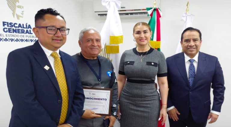 CAETO recibe reconocimiento de la Fiscalía General del estado