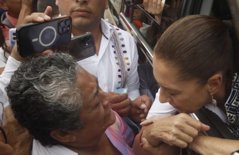 Morena presume que Sheinbaum dio la cara por periodista secuestrada en Veracruz