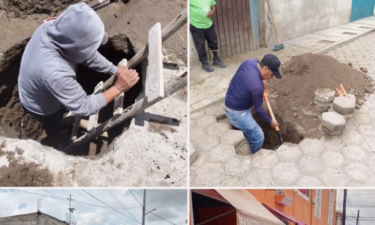 CAPAMH continúa trabajando en distintos puntos del municipio