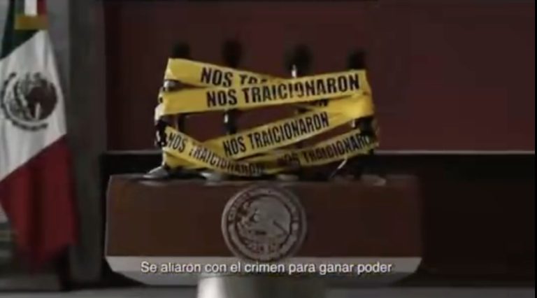 INE declara improcedente queja contra promocional del PAN donde exhiben traición de Morena al país
