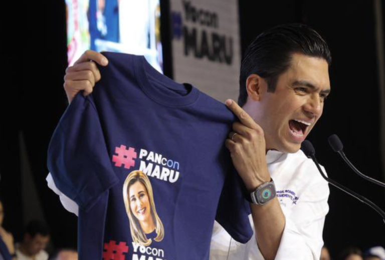 PAN se planta frente al régimen en defensa de Maru Campos