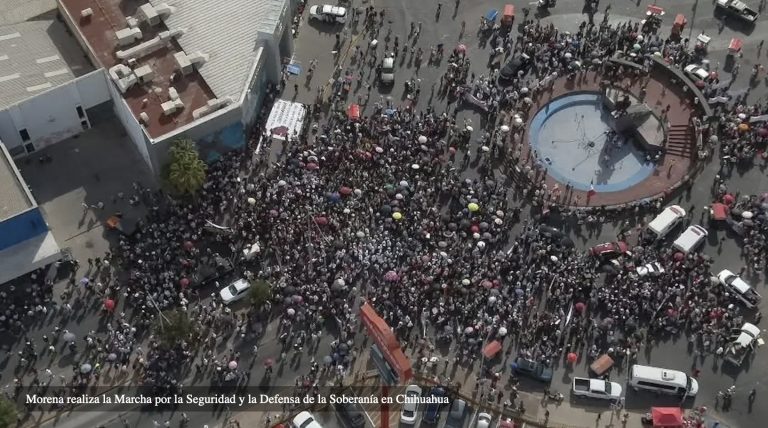 TEPJF batea a denuncia de Morena contra Maru Campos donde le atribuyeron el fracaso de la “marcha por la soberanía”