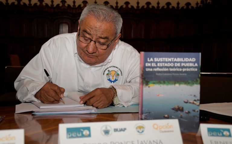 Presentan en Paraninfo de la BUAP el libro “La sustentabilidad en el Estado de Puebla”