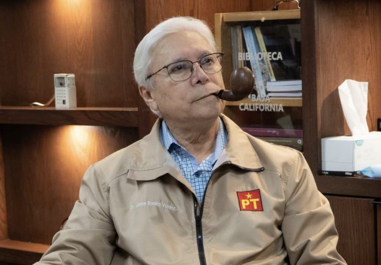 Jaime Bonilla responde a Marina del Pilar: “está en pánico por investigaciones de narcoterrorismo en EU” afirma