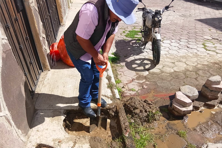 CAPAMH continúa atendiendo reportes ciudadanos para fortalecer la red de agua potable.