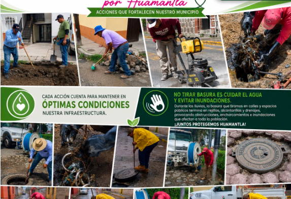 CAPAMH continúa atendiendo reportes ciudadanos