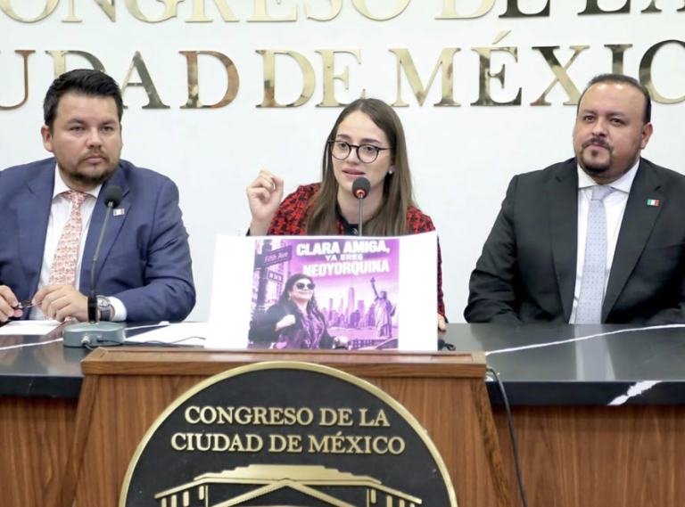 PAN y PRI exhiben hipocresía de Brugada y Morena: “que no se le olvide la soberanía cuando pise Nueva York”