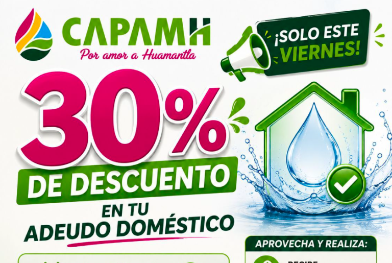 ¡Este viernes, ponte al corriente con CAPAMH!