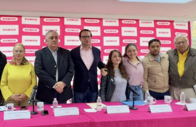 Somos México advierte que no le tienen miedo a Gallardo en SLP: “si no le tuvimos miedo a AMLO, menos al pollo Gallardo”