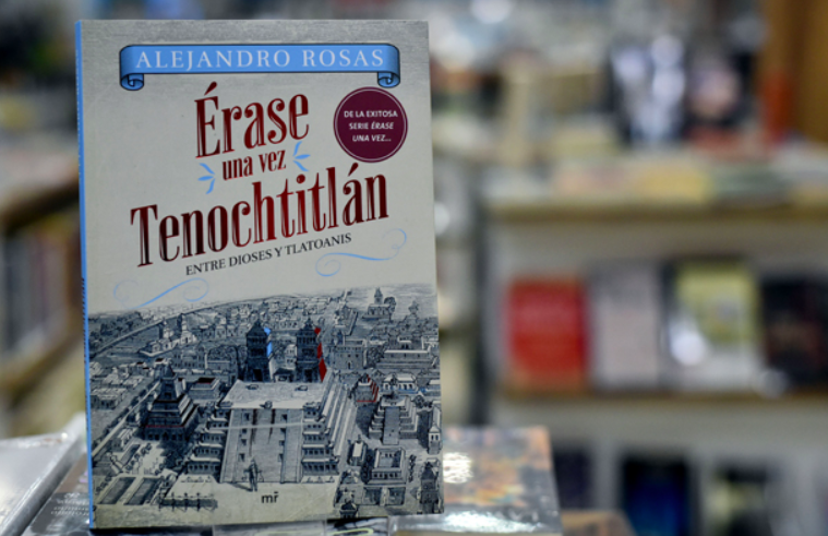 Presenta Alejandro Rosas “Érase una vez Tenochtitlán” en Librería BUAP del CCU